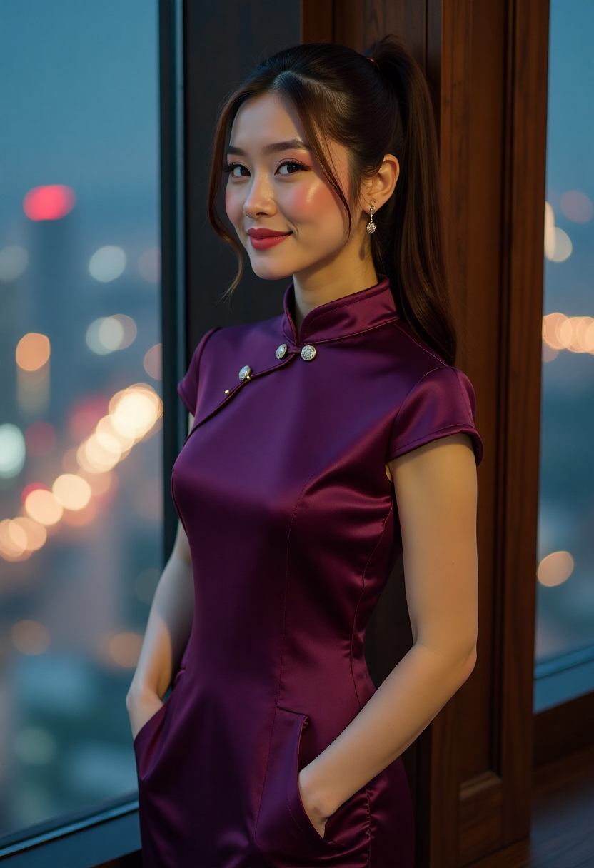 美国夫人海报